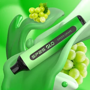 一次性電子煙 SP2S GLO 7000口｜600mAh｜3%濃度｜雙芯霧化-冰爽青提口味