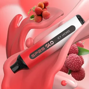一次性電子煙 SP2S GLO 7000口｜600mAh｜3%濃度｜雙芯霧化-荔枝甘露口味