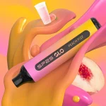 一次性電子煙 SP2S GLO 7000口｜600mAh｜3%濃度｜雙芯霧化-蜜桃氣泡口味