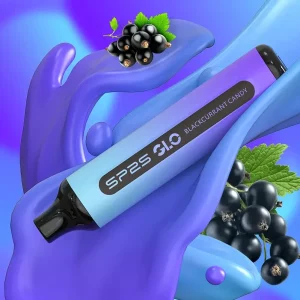 一次性電子煙 SP2S GLO 7000口｜600mAh｜3%濃度｜雙芯霧化-黑加侖口味